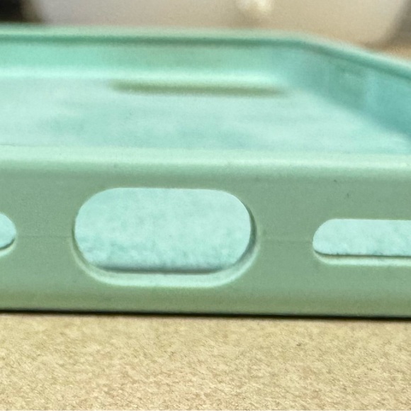 iPhone 13 Pro Max Silicone Shockproof Slim case in Mint - Picture 5 of 5